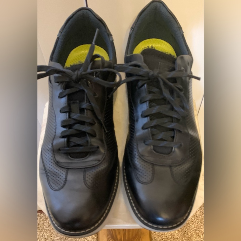 Florsheim Frenzi Men’s Black Leather Shoe Size 10 M